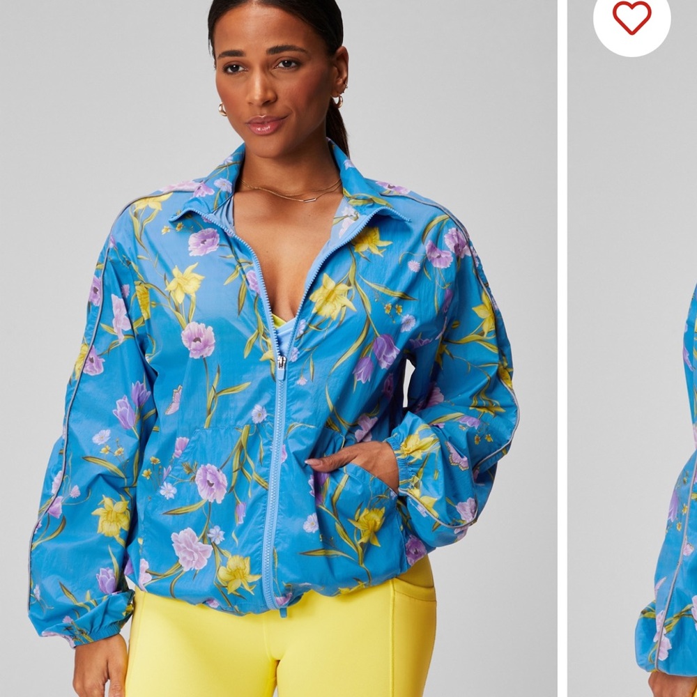 Fabletics cinchable Windbreaker